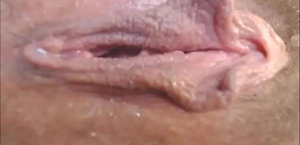  Close up super wet pussy